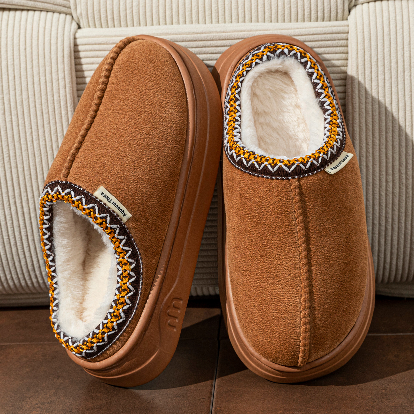 Women'S Shoes To Men'S Size - Winter Women's Slippers Boots Fashion Fuzzy