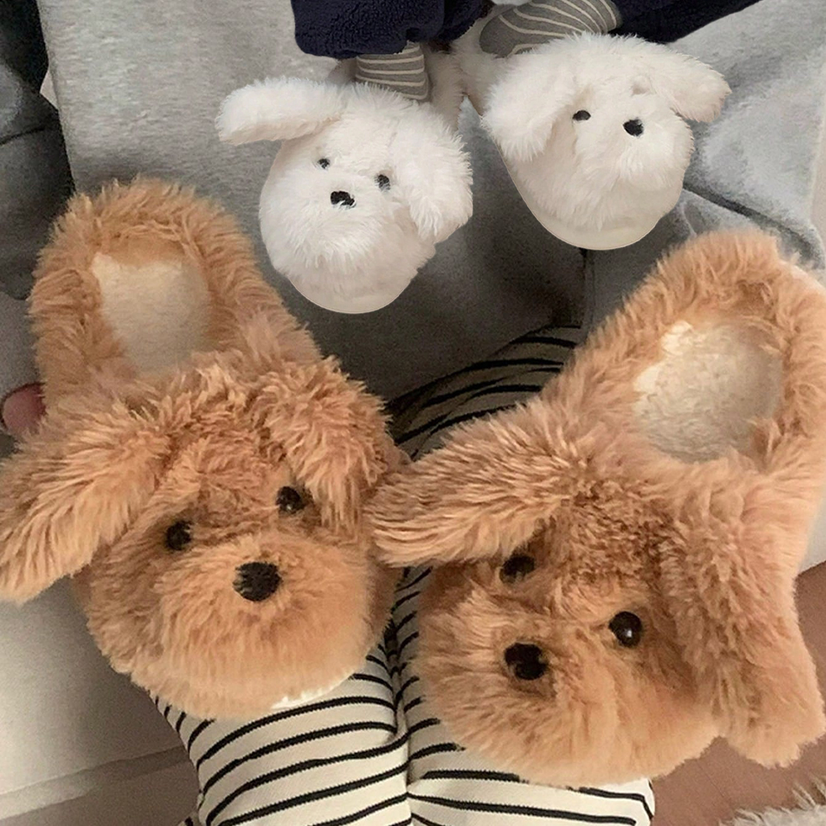 Women'S Shoes Everyday - Women House Fur Slippers Casual Cute