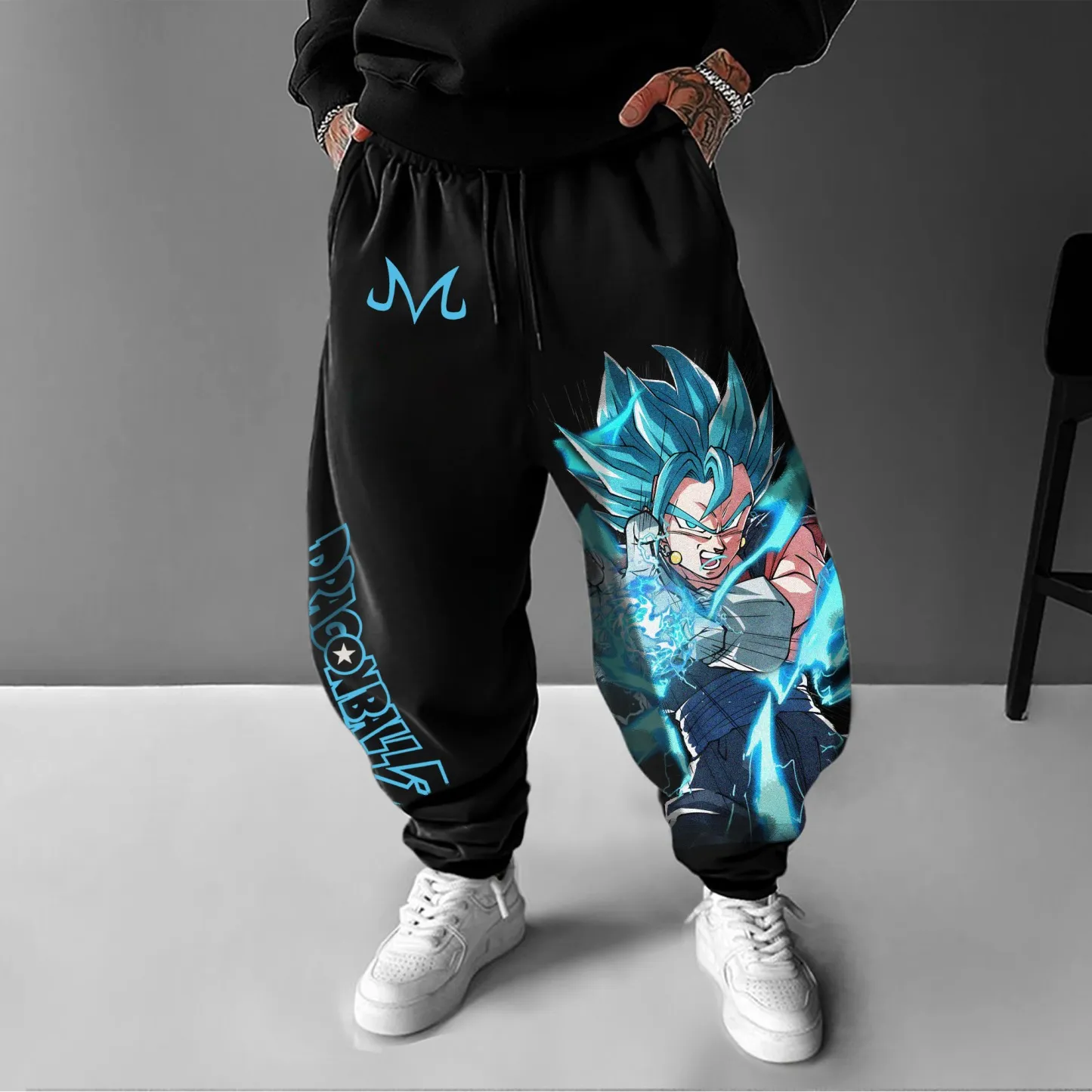 Women Shoes Joggers - 2026 Summer Dragon Ball Vegito Blue
