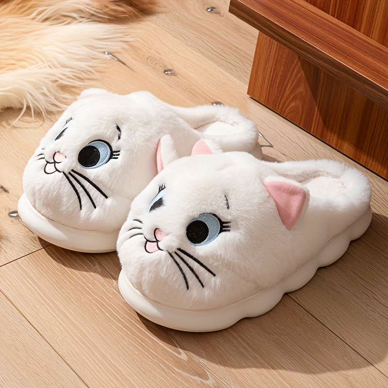 Women'S Shoes To Men'S Size - Comfortable Warm Breathable Cotton Slippers Cartoon