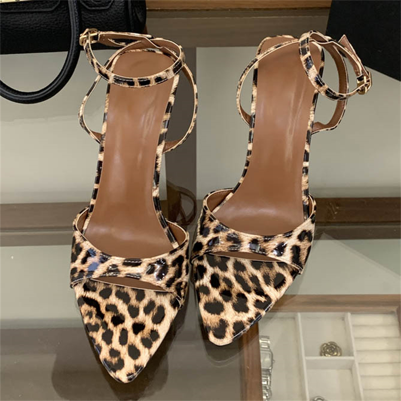 Leopard Print Heels - Eilyken Sexy Design Wedges High Heels