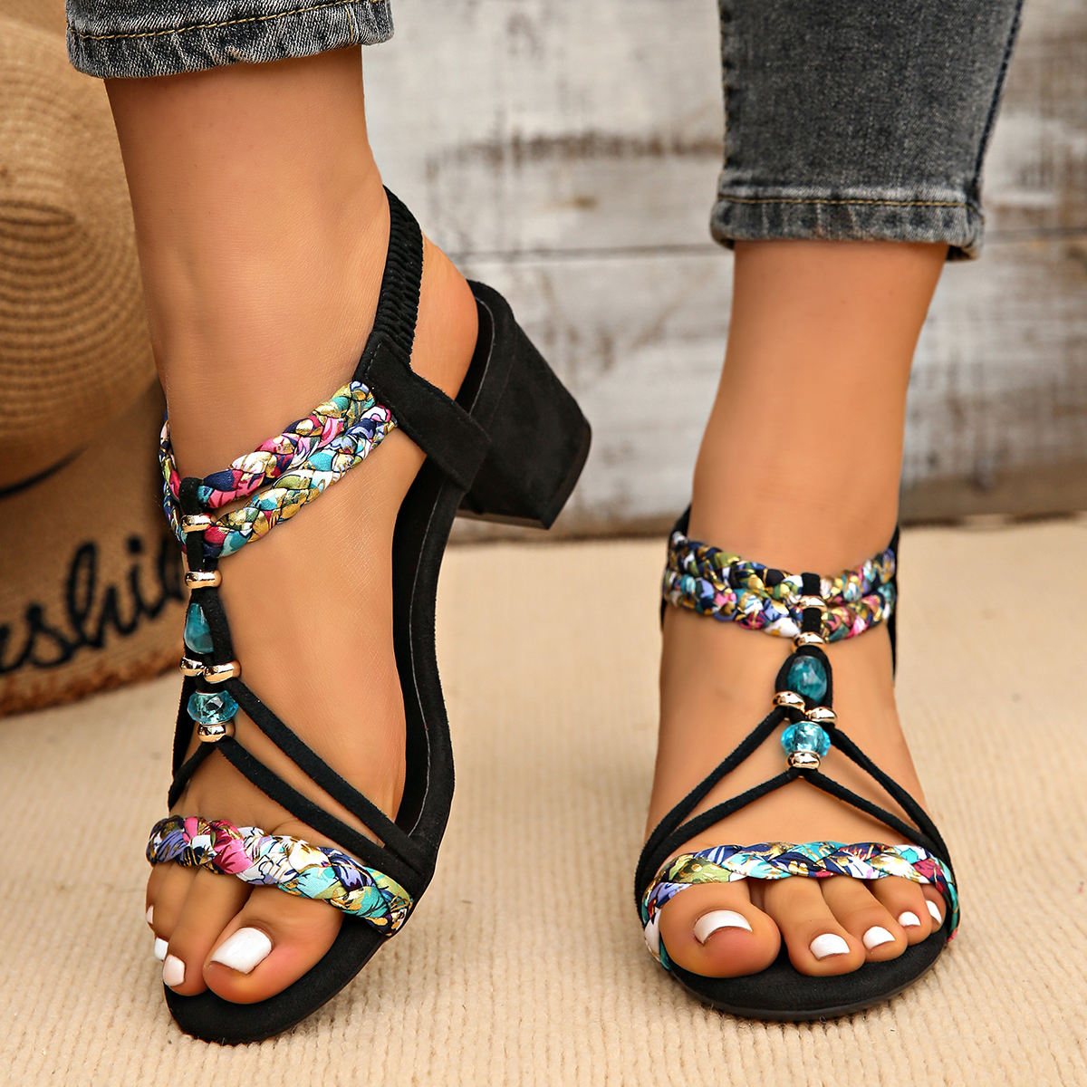 Plus Size 42 Bohemian Beaded S - Women'S Shoes Everyday 리뷰 및 가격
