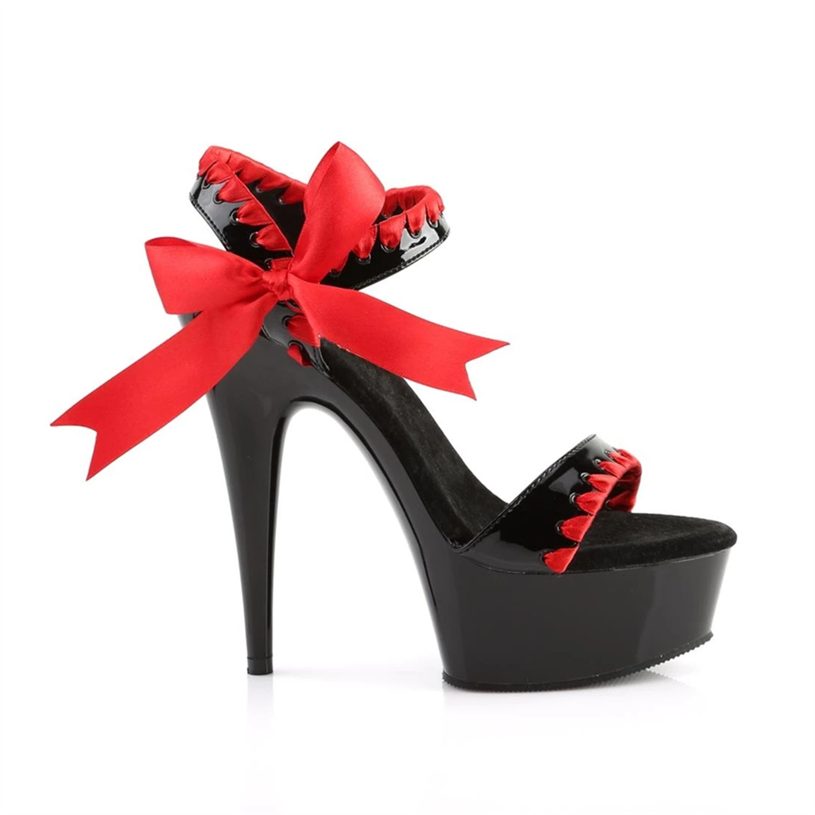 Neo Gothic Heels 15cm - Black  - Wide Fit Heels 리뷰 및 가격