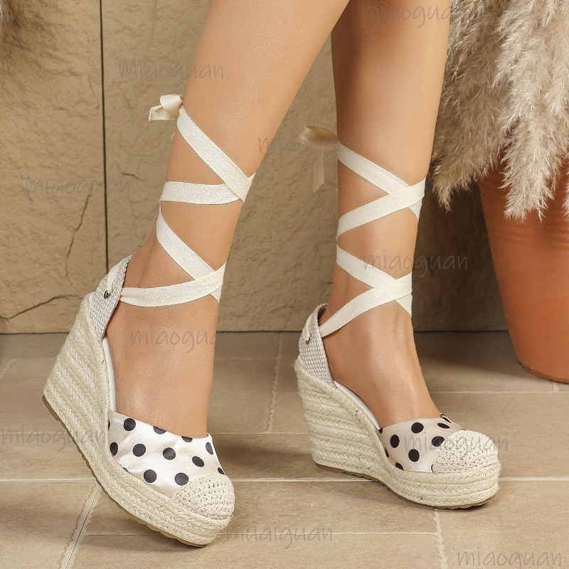 2026 New Spring Summer Women's - Ribbon Tie Heel 리뷰 및 가격