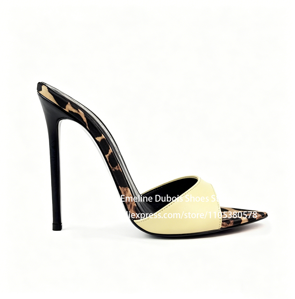 Black Leopard Print High Heel  - Leopard Print Heels 리뷰 및 가격