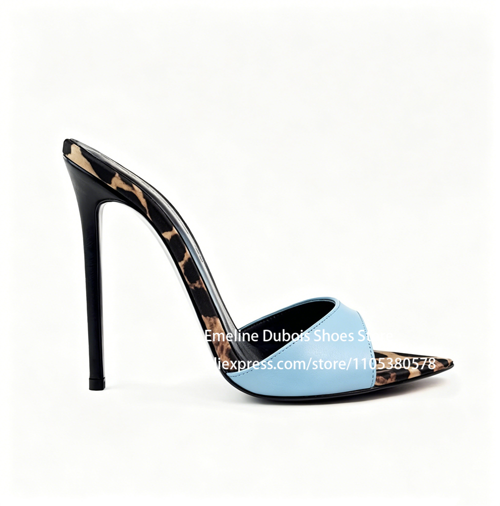 Black Leopard Print High Heel  - Leopard Print Heels 리뷰 및 가격