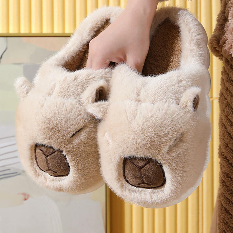 Cute Cartoon Capybara Cotton S - Women Shoes On Sale 리뷰 및 가격