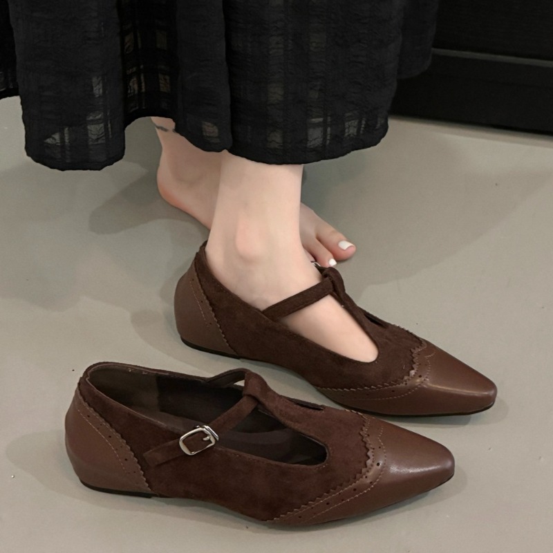One Buckle Strap Low Heel Sing - Women Shoes On Sale 리뷰 및 가격