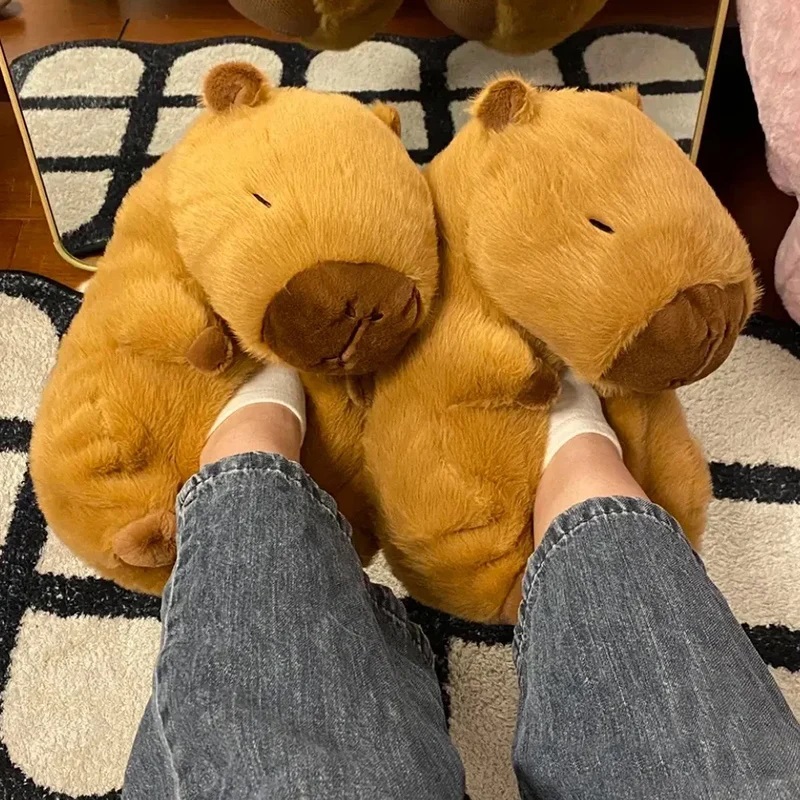 Novelty capybara slippers unis - Women Shoes Winter 리뷰 및 가격