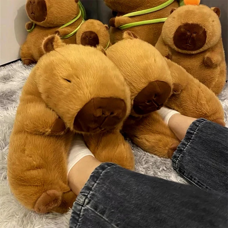 Novelty capybara slippers unis - Women Shoes Winter 리뷰 및 가격