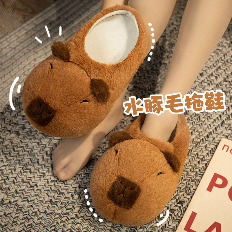 Novelty capybara slippers unis - Women Shoes Winter 리뷰 및 가격
