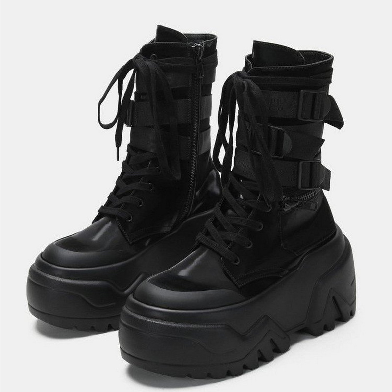 Hot Fashion Women Chunky Platf - Women Shoes Size Chart 리뷰 및 가격