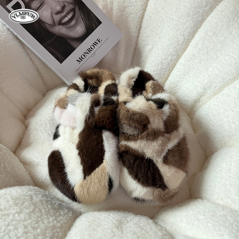 New Girl Luxury Mink Fur Slipp - Women Shoes Winter 리뷰 및 가격