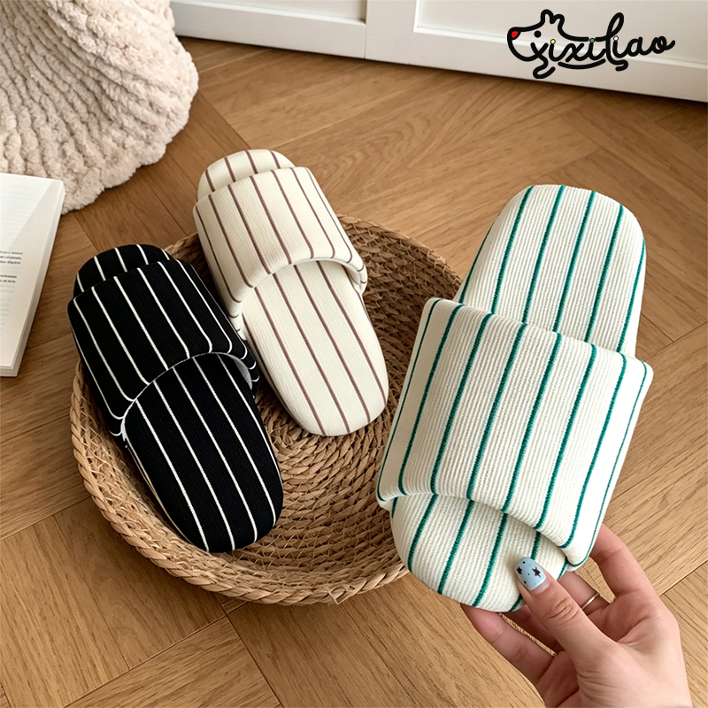 XIXITIAO Stripe Indoor Slipper - Women'S Shoes To Men'S Size 리뷰 및 가격