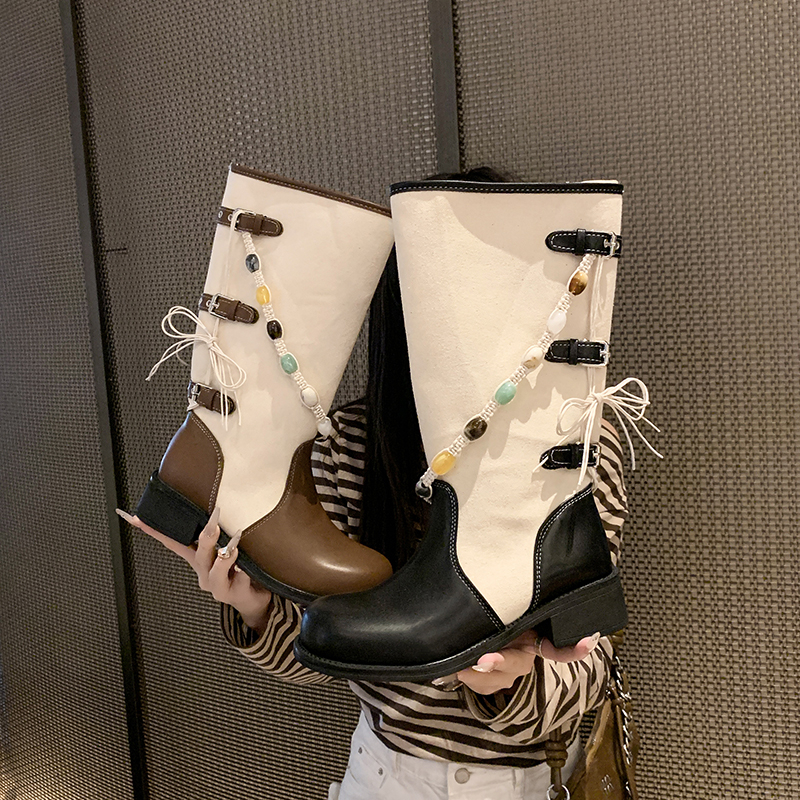 2026 New Retro Patchwork Weste - Wide Fit Heels 리뷰 및 가격