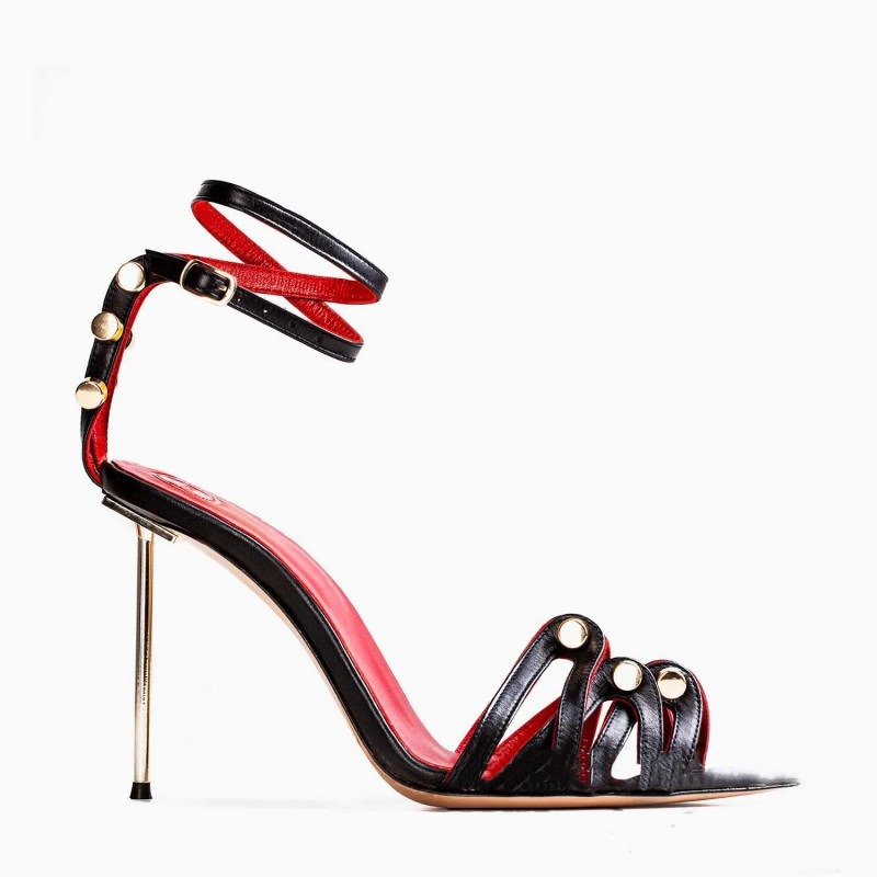 Roman Strap Slim High Heels Fa - Wide Fit Heels 리뷰 및 가격