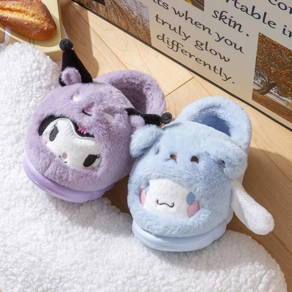 Anime Winter Plush Slippers Ku - Women Shoes On Sale 리뷰 및 가격