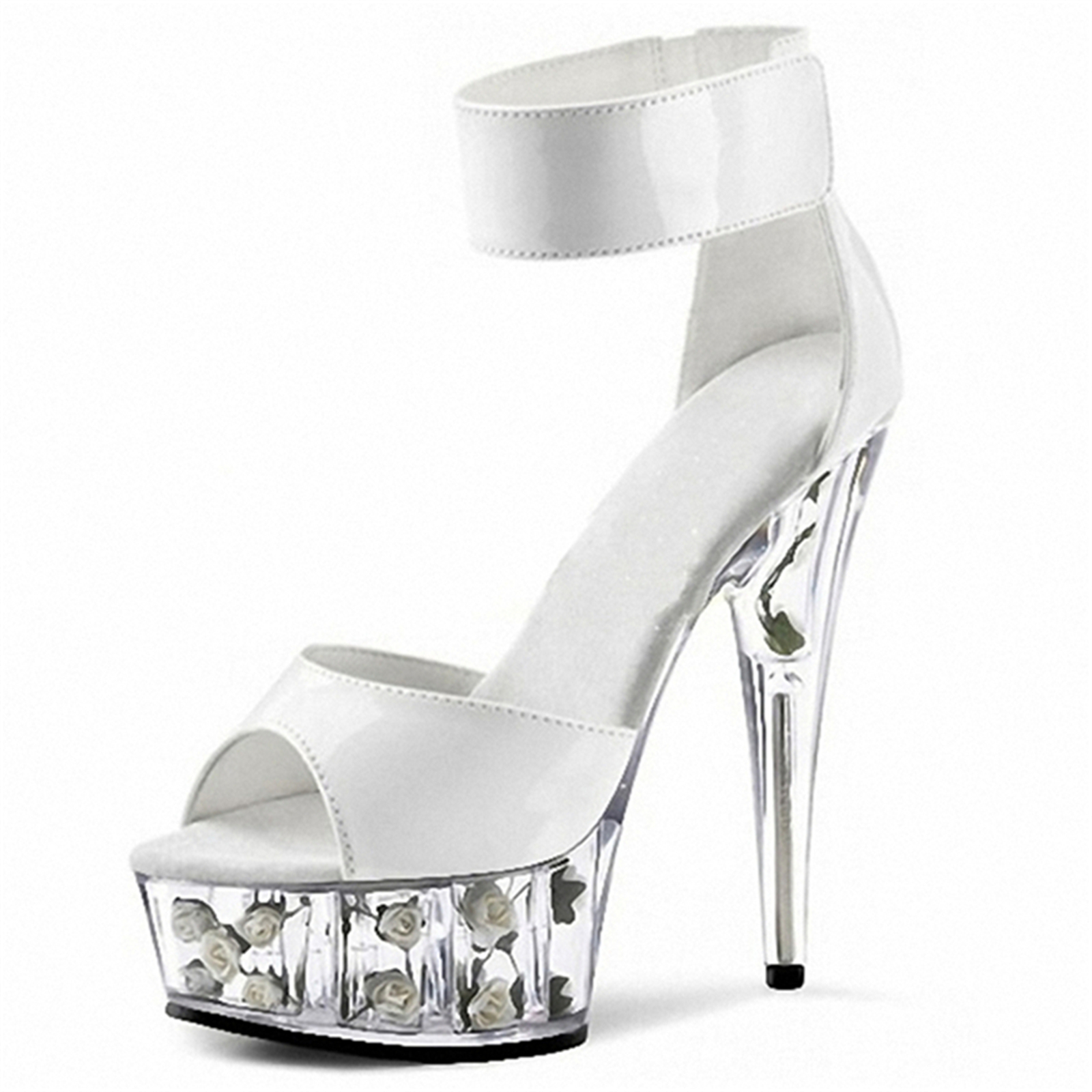 Neo Gothic Heels 15cm - Black  - Wide Fit Heels 리뷰 및 가격