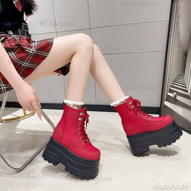 Super High Platform Ankle Boot - Women Shoes Size Chart 리뷰 및 가격