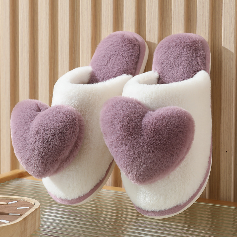 Winter Warm Heart Pattern Cott - Women'S Shoes To Men'S Size 리뷰 및 가격
