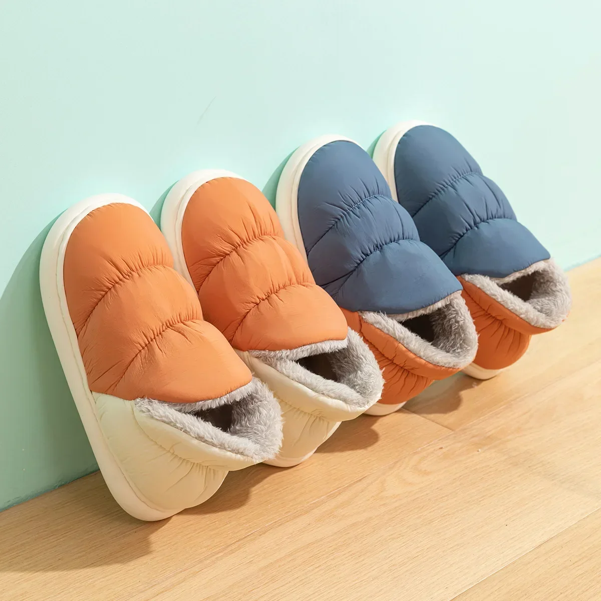 Women Men Slippers Winter Down - Women'S Shoes To Men'S Size 리뷰 및 가격