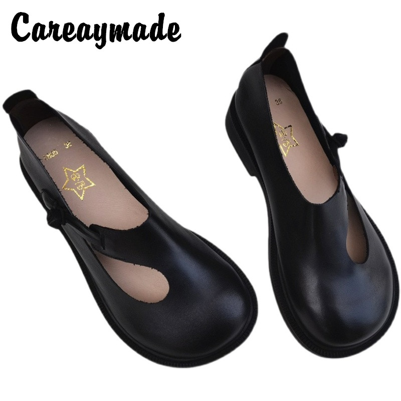 Careaymade-Genuine leather big - Women'S Shoes Everyday 리뷰 및 가격