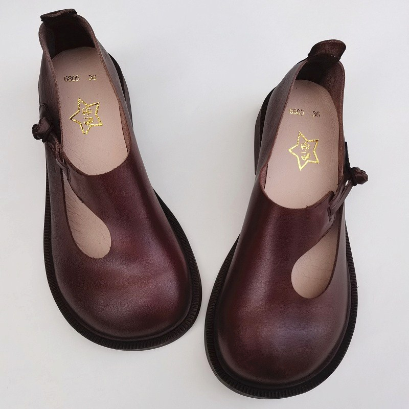 Careaymade-Genuine leather big - Women'S Shoes Everyday 리뷰 및 가격