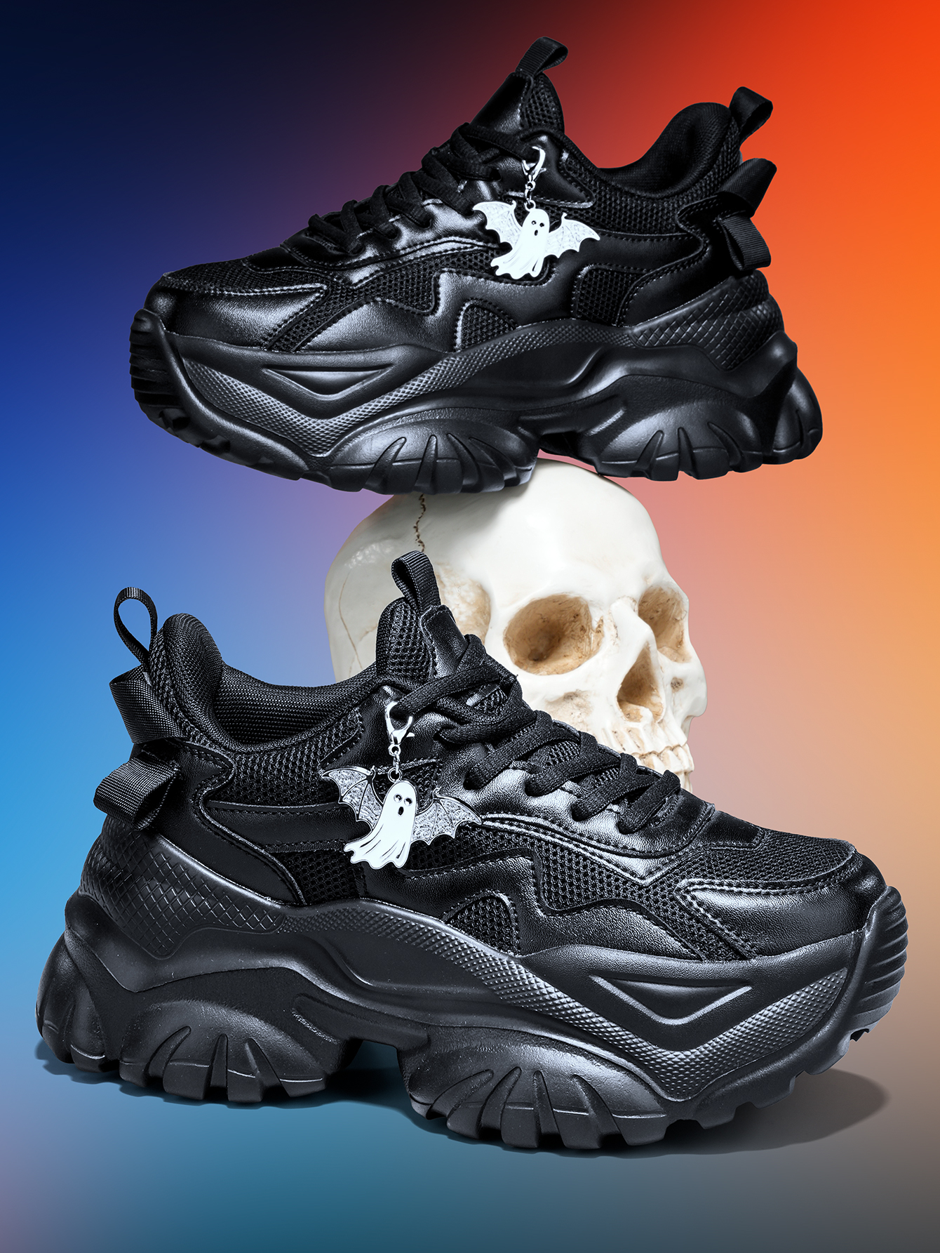 Women's Dark Gothic Style Thic - Women Shoes Size Chart 리뷰 및 가격