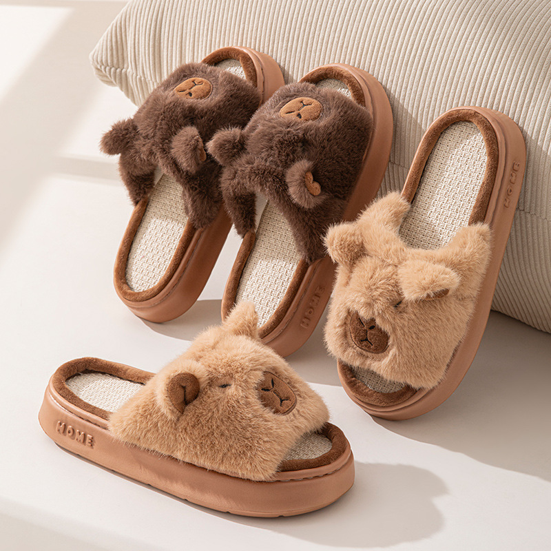 Hemp Cartoon Women's Slippers  - Women Shoes On Sale 리뷰 및 가격