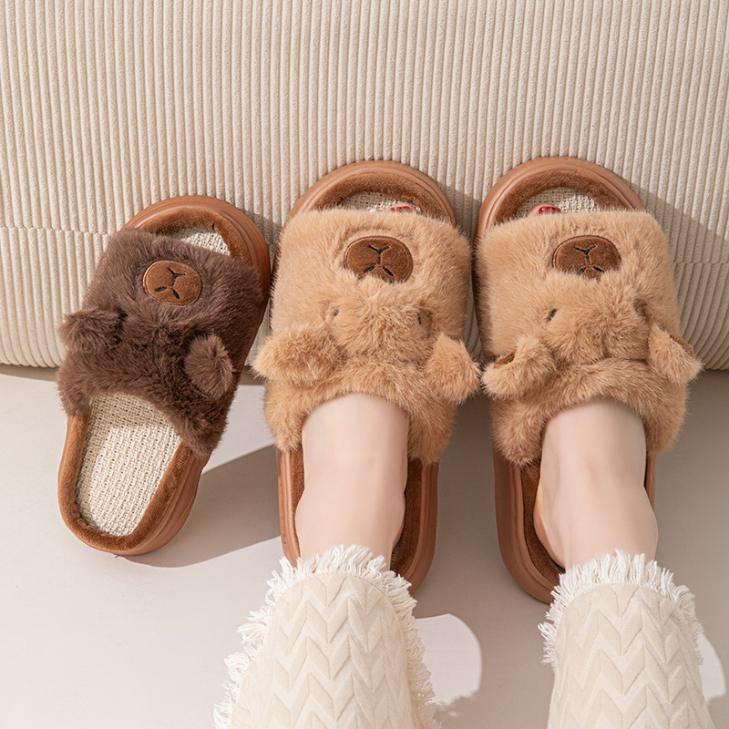 Hemp Cartoon Women's Slippers  - Women Shoes On Sale 리뷰 및 가격