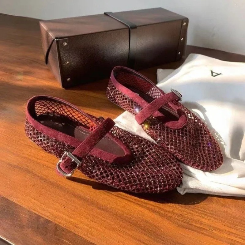 Hollow Rhinestone Baotou Sanda - Women'S Shoes Everyday 리뷰 및 가격
