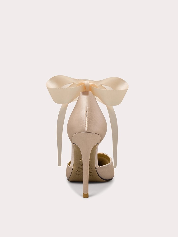 Stiletto sandals spring and su - Ribbon Tie Heel 리뷰 및 가격