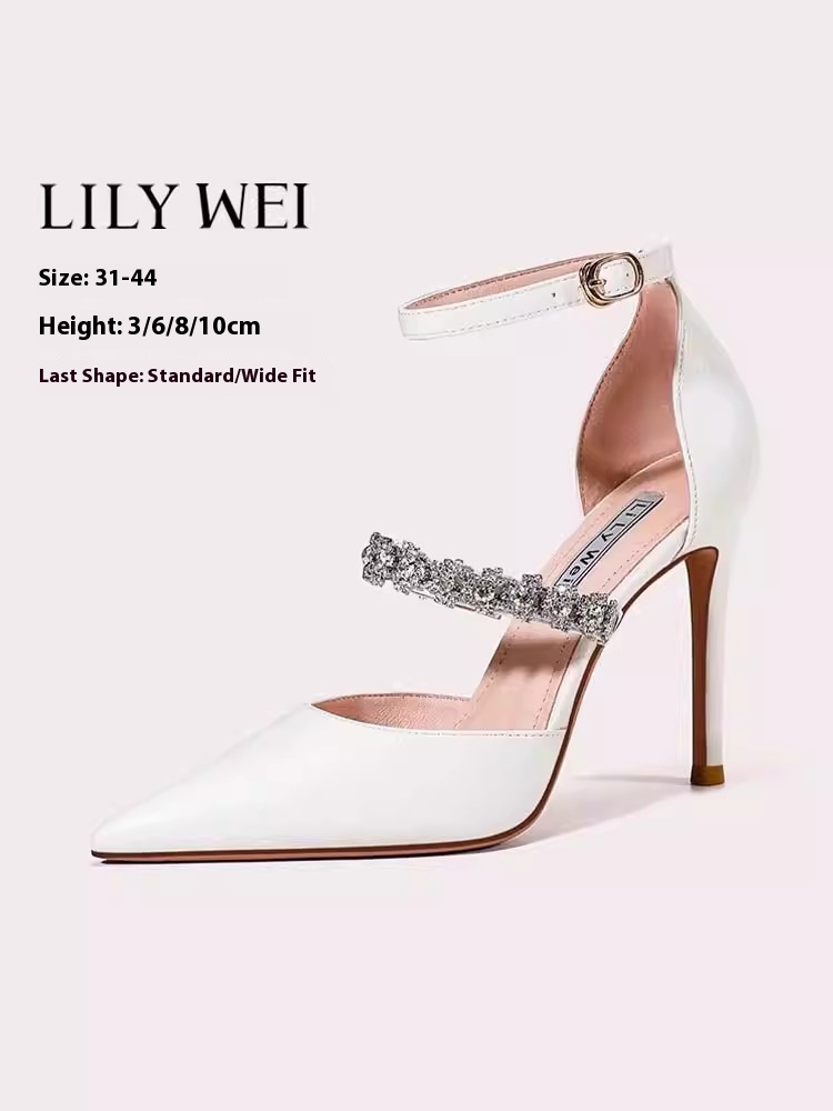 Low-heeled thin high-heeled we - Wide Fit Heels 리뷰 및 가격