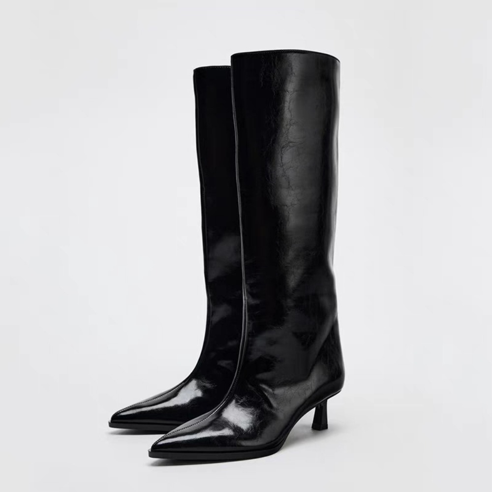 2026 Wide Boot Tube Pointed To - Wide Fit Heels 리뷰 및 가격