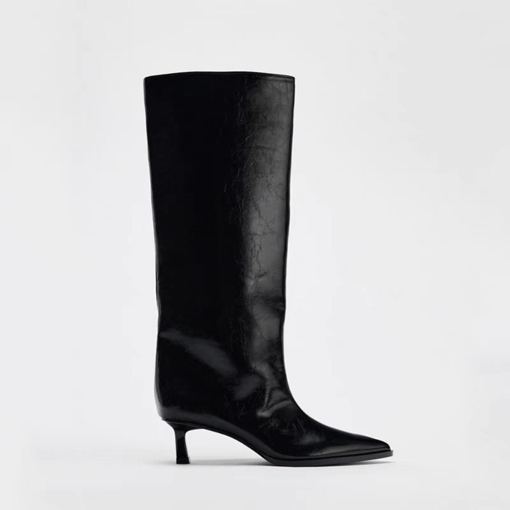 2026 Wide Boot Tube Pointed To - Wide Fit Heels 리뷰 및 가격