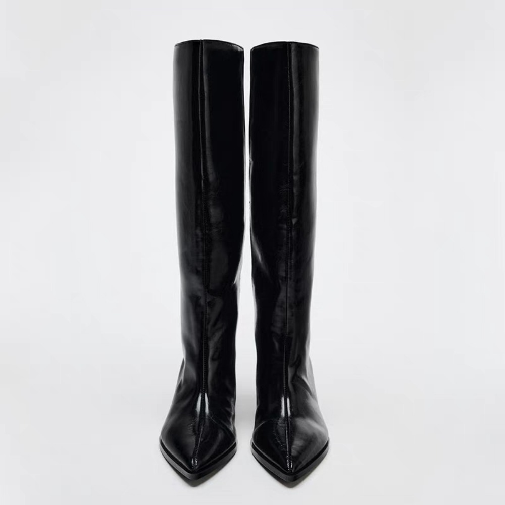2026 Wide Boot Tube Pointed To - Wide Fit Heels 리뷰 및 가격